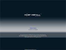 Tablet Screenshot of hostinstall.com